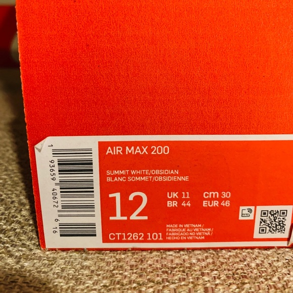 NIKE AIR MAX 200 - Picture 8 of 9